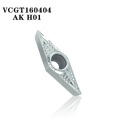 Il carburo del tornio del metallo di VCGT160404-AK H10F non inserisce per alluminio rivestimento