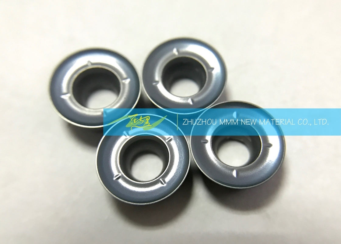 Polished Carbide Milling Inserts R5 Positive Round for Stainless Steel Milling