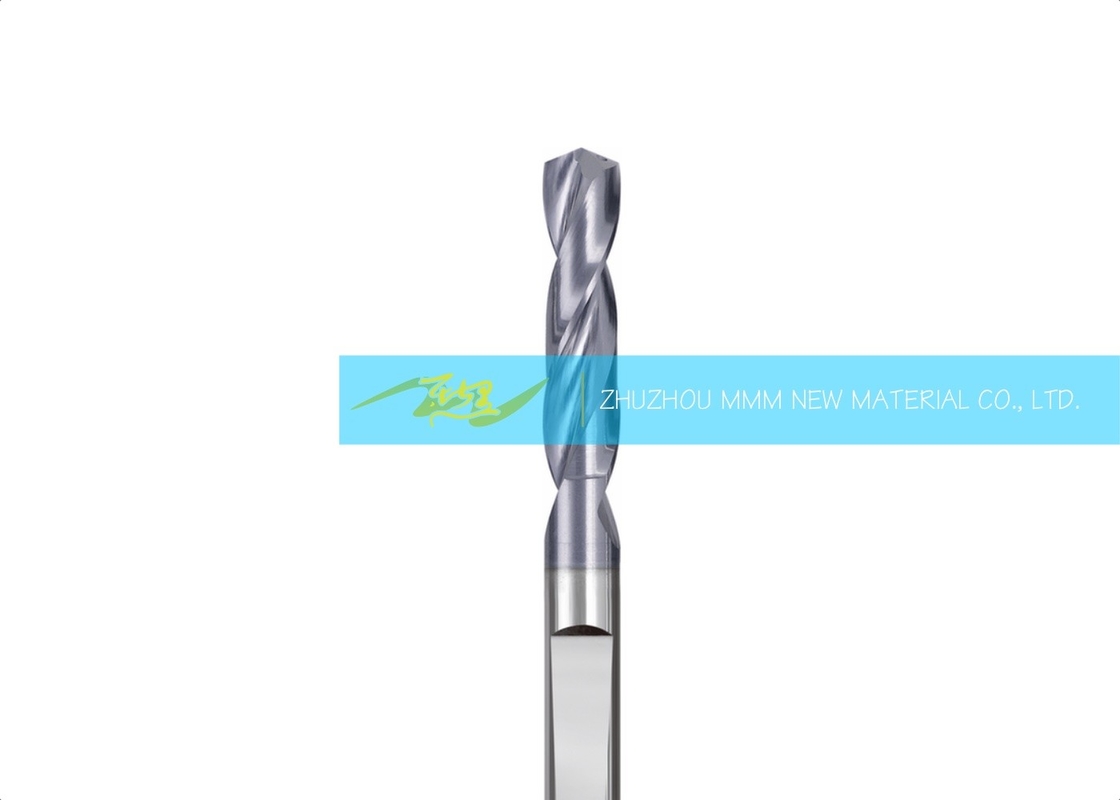 High Stability Solid Carbide Drill With Double Edged Belt  / Anti Blocking Properties